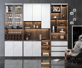 Modern Wine Cabinet-ID:678164896