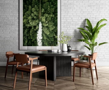 Nordic Style Dining Table And Chairs-ID:751293169