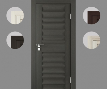 Modern Solid Wood Door-ID:161852551