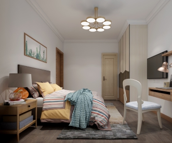 Nordic Style Bedroom-ID:809857568