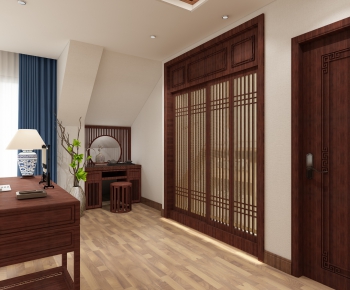 New Chinese Style Office Tea Room-ID:670374681