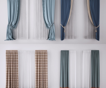 Nordic Style The Curtain-ID:689251752