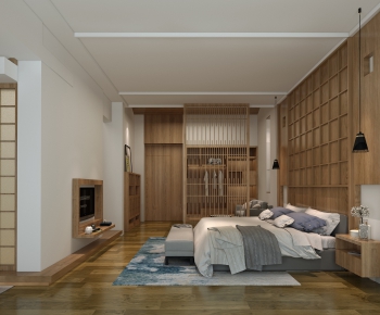 New Chinese Style Bedroom-ID:197328541