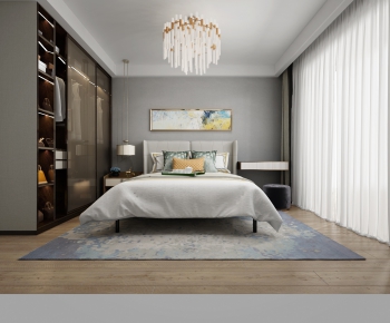 Modern Bedroom-ID:834783453