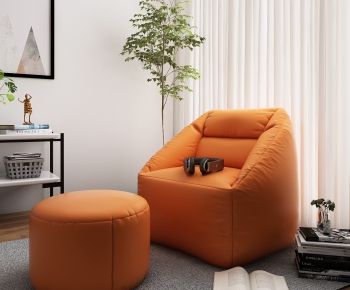 Modern Single Sofa-ID:155308831