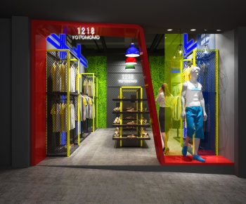 Modern Clothing Store-ID:298018723