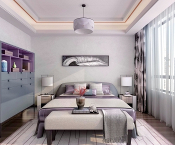 New Chinese Style Bedroom-ID:187183163