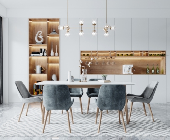 Nordic Style Dining Room-ID:224982361