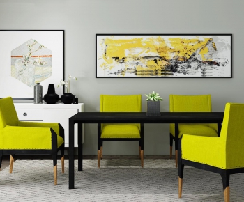 Modern Dining Table And Chairs-ID:102434124