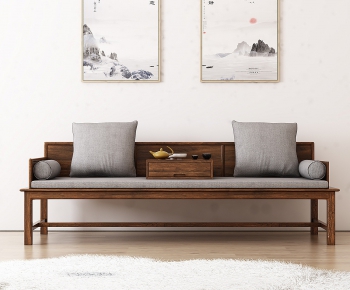 New Chinese Style A Sofa For Two-ID:405722235