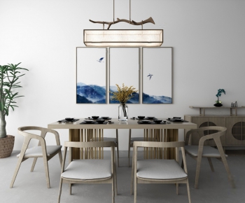 Modern Dining Table And Chairs-ID:892981397
