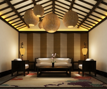 New Chinese Style Reception Area-ID:558760593