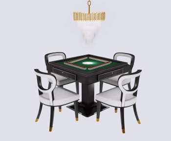 New Chinese Style Mahjong Tables And Chairs-ID:314321838