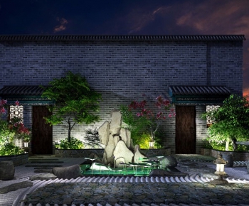 Chinese Style Courtyard/landscape-ID:792758862