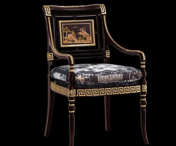 American Style Single Chair-ID:371797622