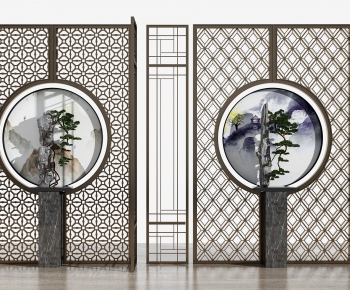 New Chinese Style Partition-ID:345464979