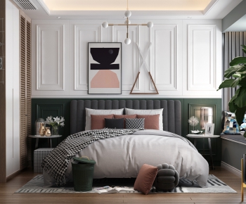 Nordic Style Bedroom-ID:313266888