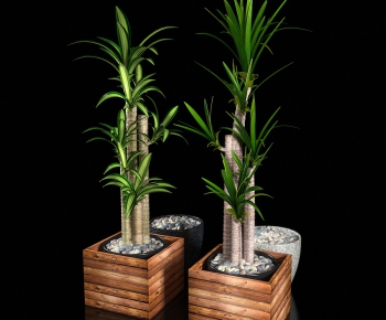 Modern Potted Green Plant-ID:340834446