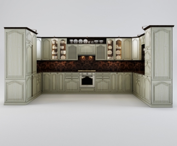 European Style Kitchen Cabinet-ID:725901853