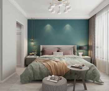 Nordic Style Bedroom-ID:249998435