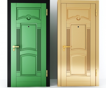 Modern Solid Wood Door-ID:226661129