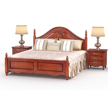 American Style Double Bed-ID:169296975