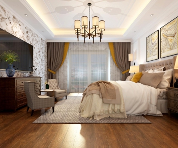 Simple European Style Bedroom-ID:246604759