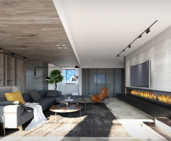 Modern A Living Room-ID:290326241