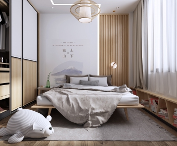 Japanese Style Bedroom-ID:166294438