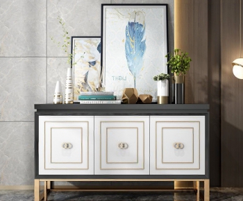 Post Modern Style Side Cabinet-ID:235045471