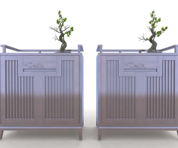 New Chinese Style Decorative Cabinet-ID:277396939