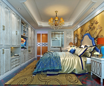 European Style Bedroom-ID:686518495