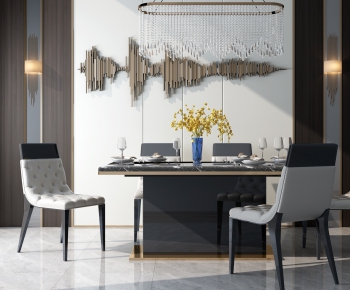 Modern Dining Table And Chairs-ID:694187983