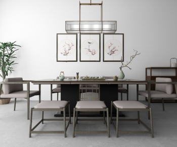 Modern Dining Table And Chairs-ID:773381797