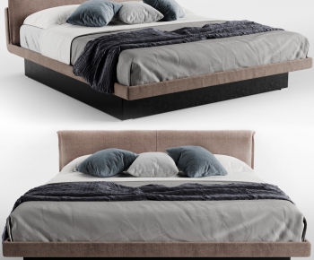 Modern Double Bed-ID:503323949