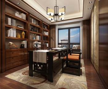 New Chinese Style Study Space-ID:262985889