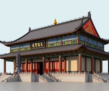 Chinese Style Ancient Architectural Buildings-ID:250304728