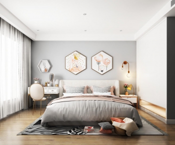 Nordic Style Bedroom-ID:511864817