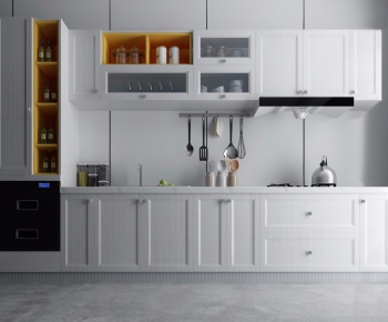 Nordic Style Kitchen Cabinet-ID:122262983