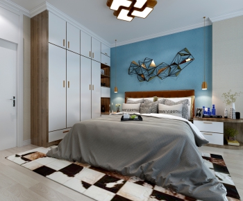 Nordic Style Bedroom-ID:915166257