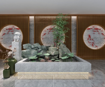 New Chinese Style Garden-ID:172476814