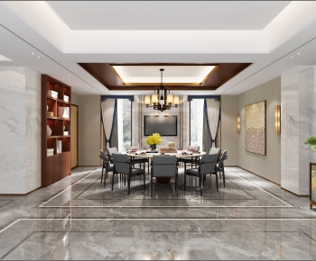 New Chinese Style Dining Room-ID:310252259