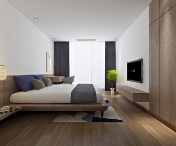 Japanese Style Bedroom-ID:606542517