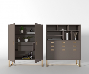 Modern Decorative Cabinet-ID:661057396