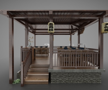 New Chinese Style Building Component-ID:762344249