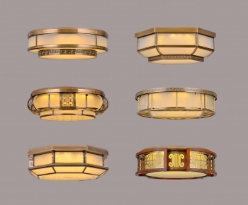 New Chinese Style Ceiling Ceiling Lamp-ID:389256963