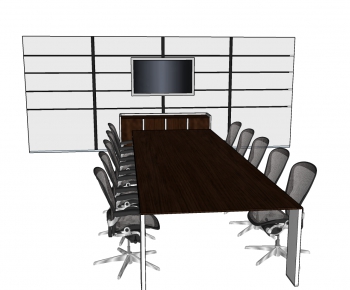 Modern Conference Table-ID:581958535
