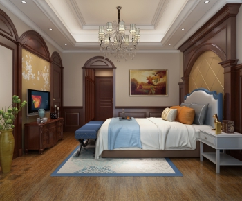 American Style Bedroom-ID:340104596