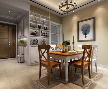 American Style Dining Room-ID:847949766