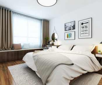 Nordic Style Bedroom-ID:397434533